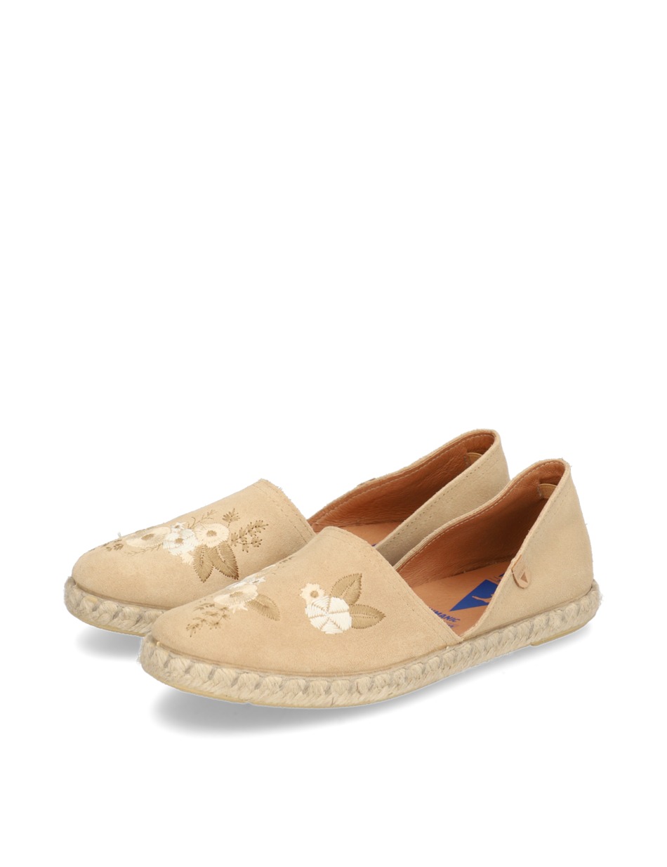 Veloursleder Espadrille