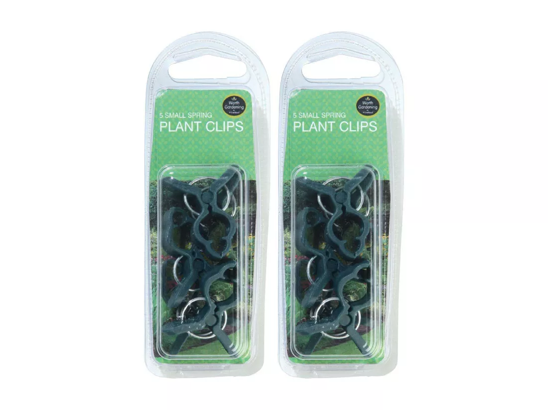 Pinces de fixation en plastique pour plantes (Lot de 10)