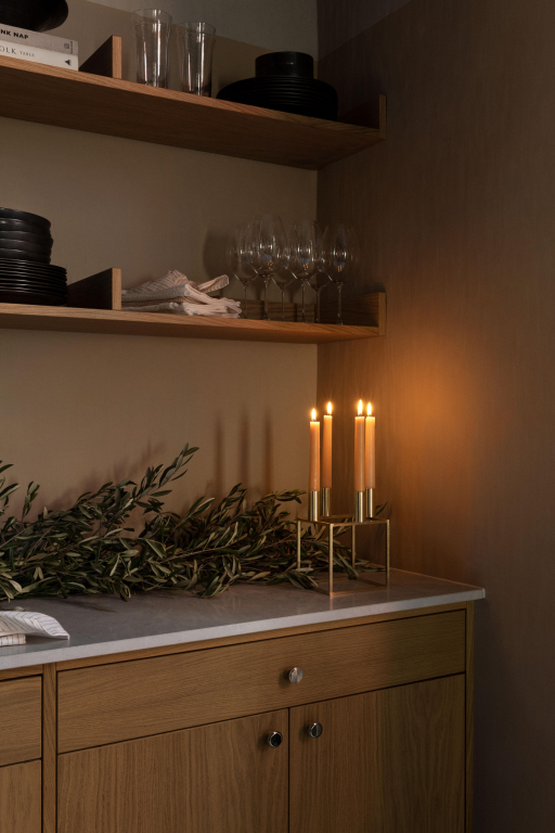 Audo Copenhagen Kubus 4 kandelaar wit