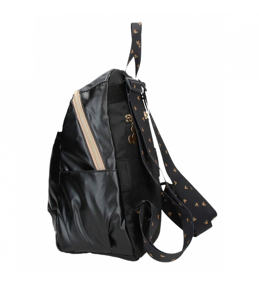 Mochila casual Joumma Bags Mickey Outline Preta
