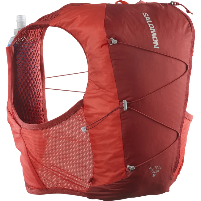 ACTIVE SKIN 8  Veste d'hydratation de running unisexe avec flasks incluses