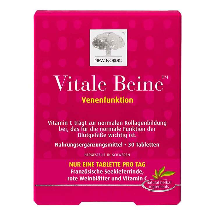 Vitale Beine Tabletten, 30 St
