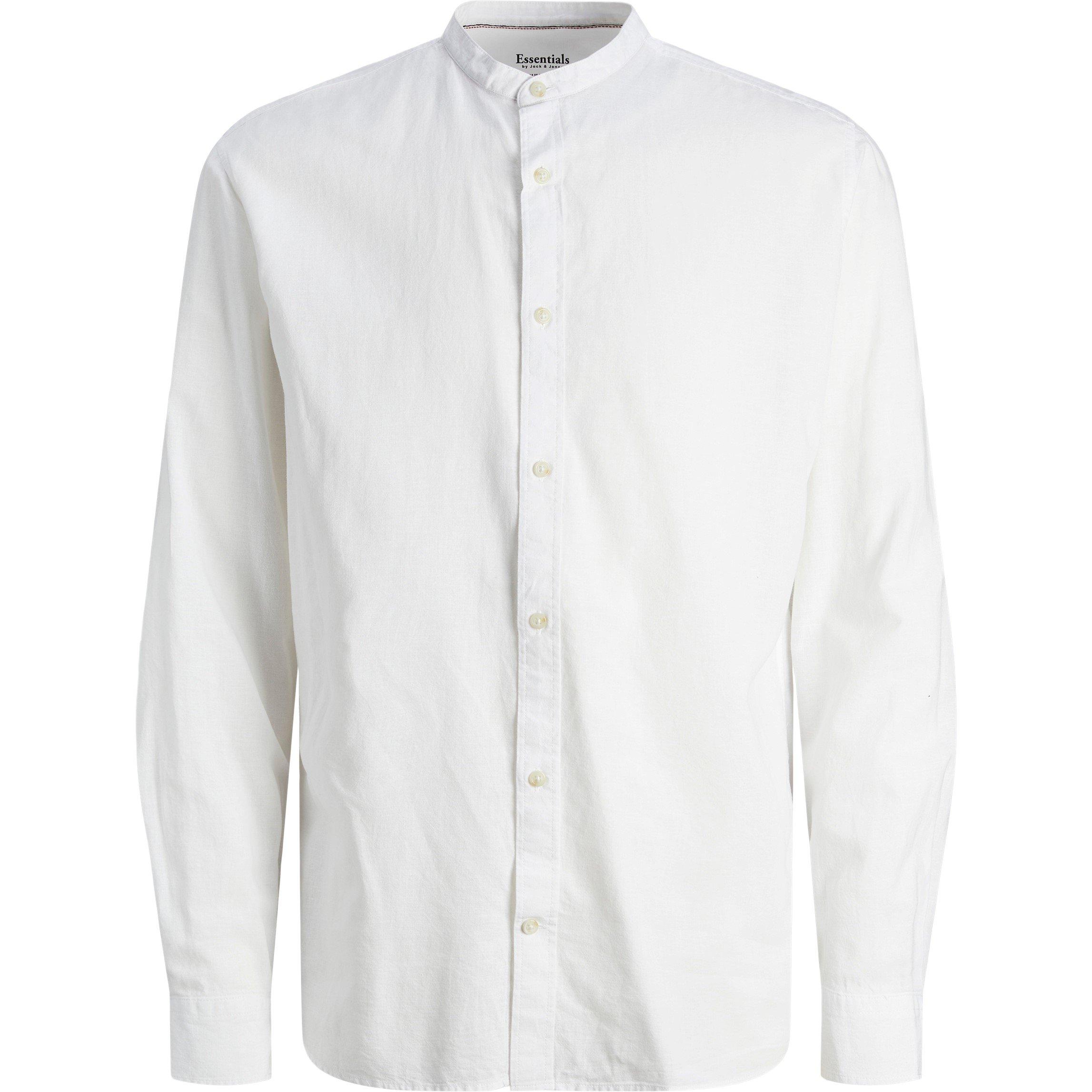 Jack and Jones Long Sleeve Buttoned Linen Shirt