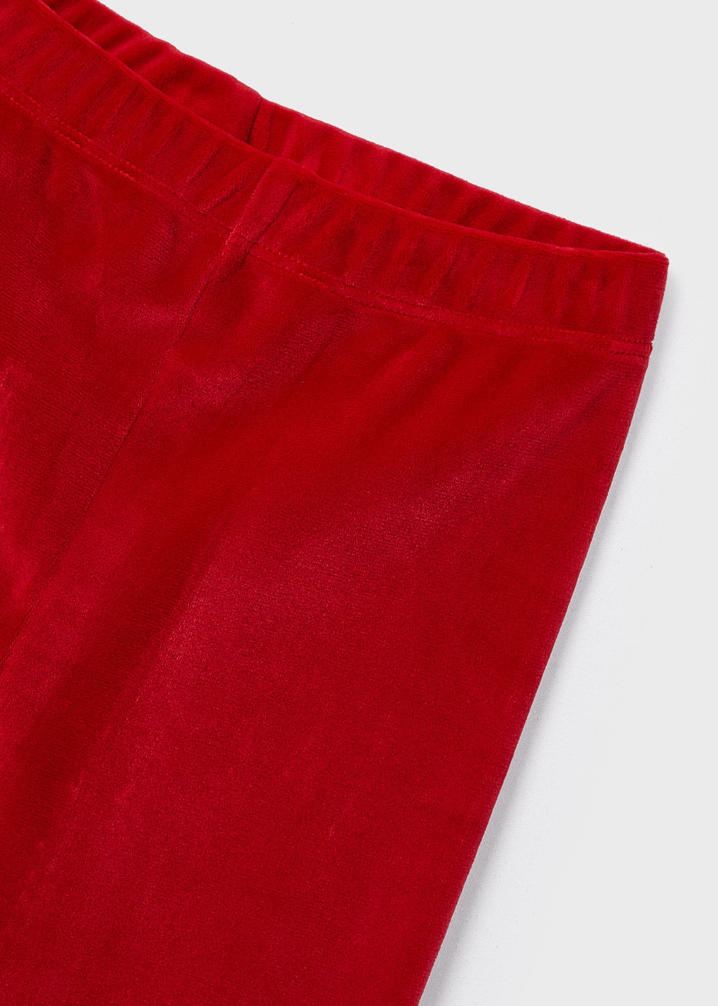 Conjunto de duas peças de leggings de veludo para meninas
