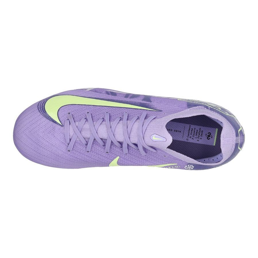 Nike Air Zoom Mercurial Vapor 16 Pro FG United - Purple Agate/Jaune Fluo Enfant