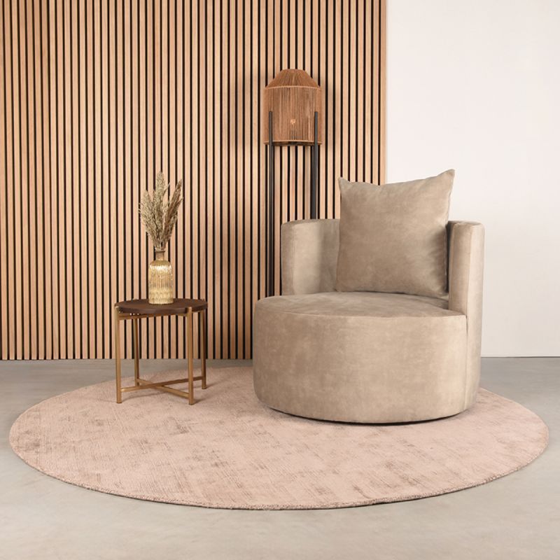 Fauteuil Nougat FU-88.003 Evy ⌀90  x H75 cm