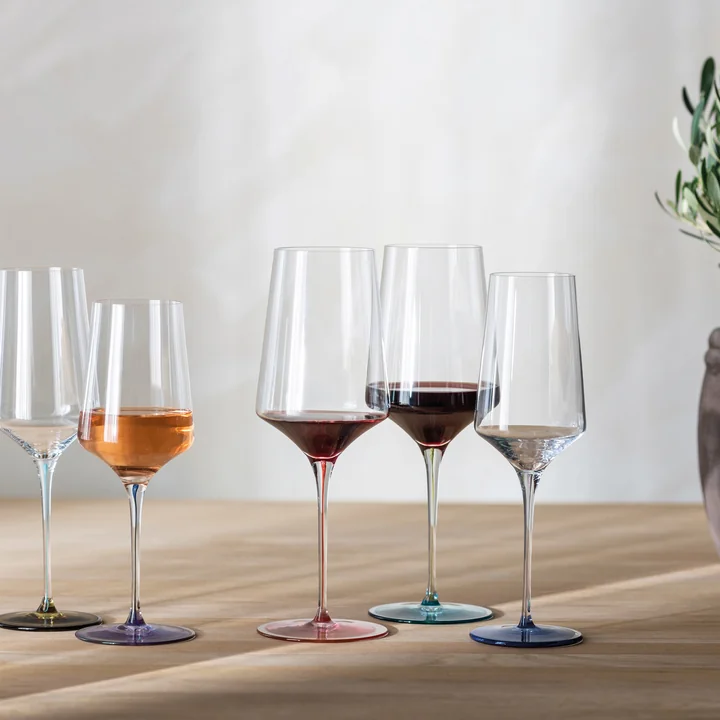 Zwiesel Glas - Ink Weissweinglas, ockergrün