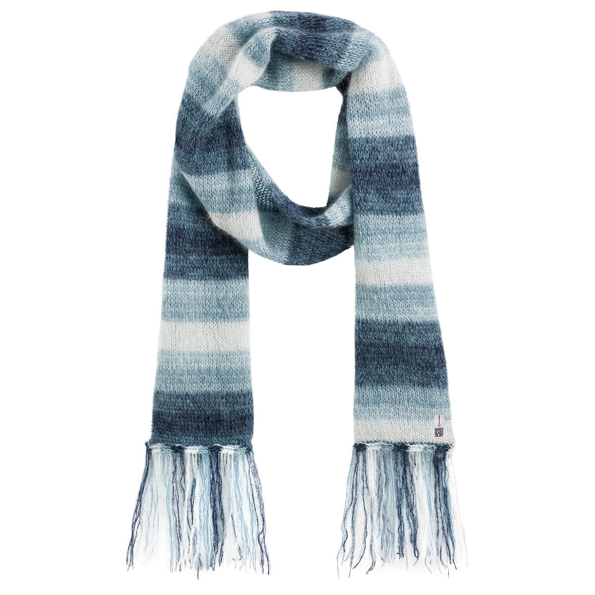 POMANDERE X LA REDOUTE<br>Cachecol com efeito de cor desbotada, mistura de mohair