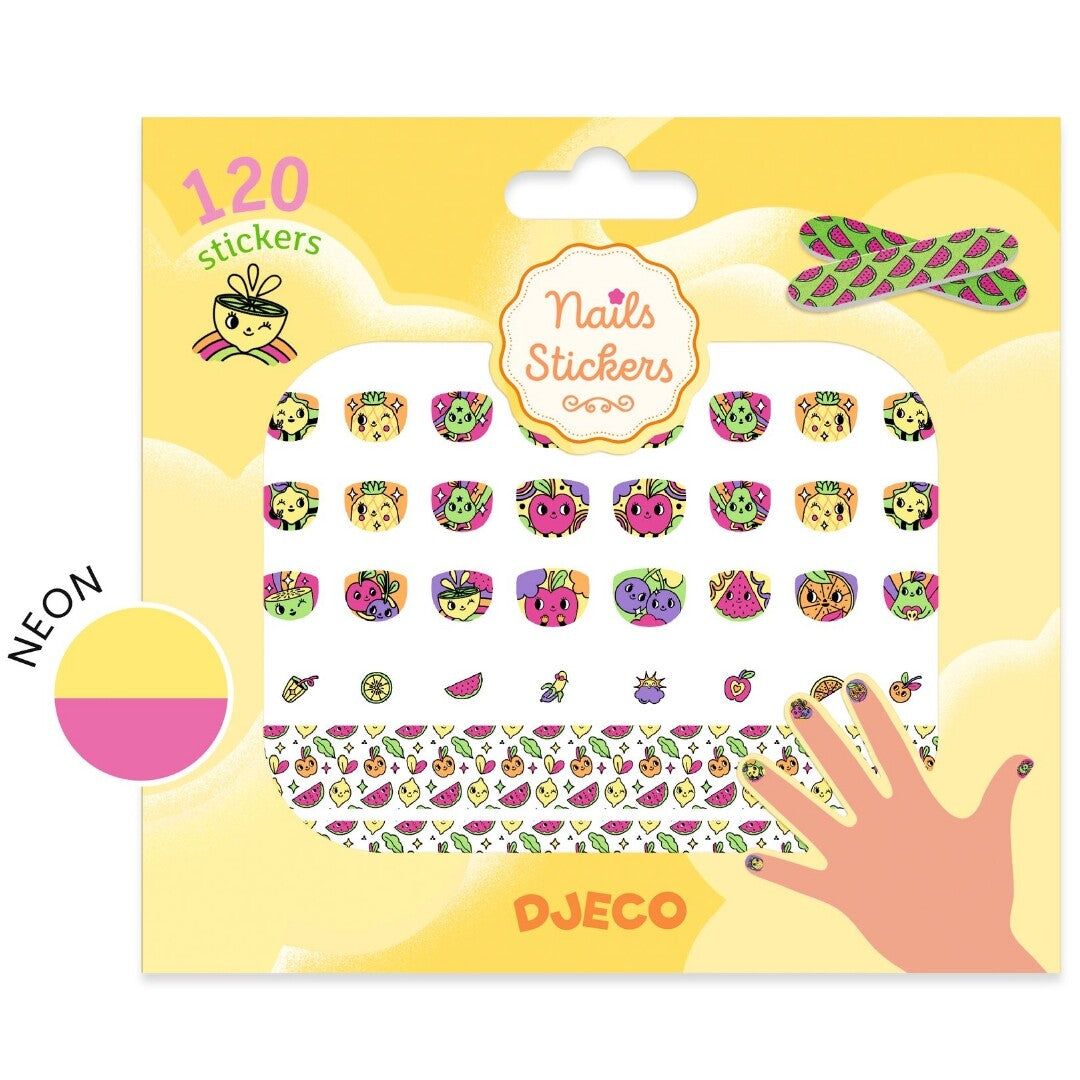 Djeco nagelstickers fruit