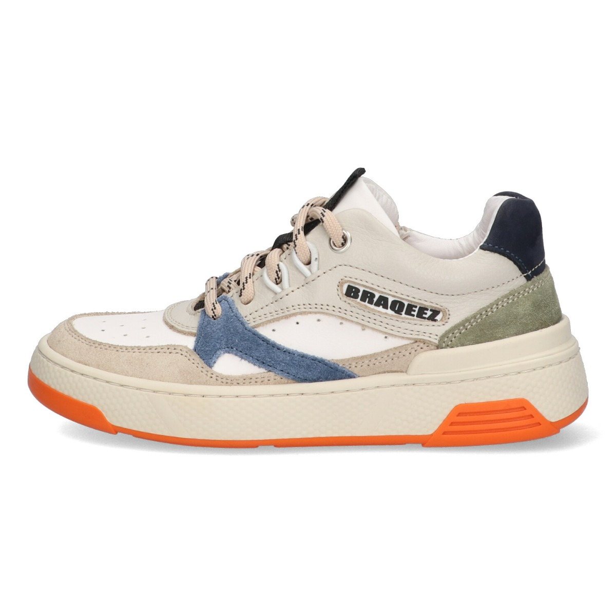 Rai Rebel - Lage Sneakers Braqeez Beige