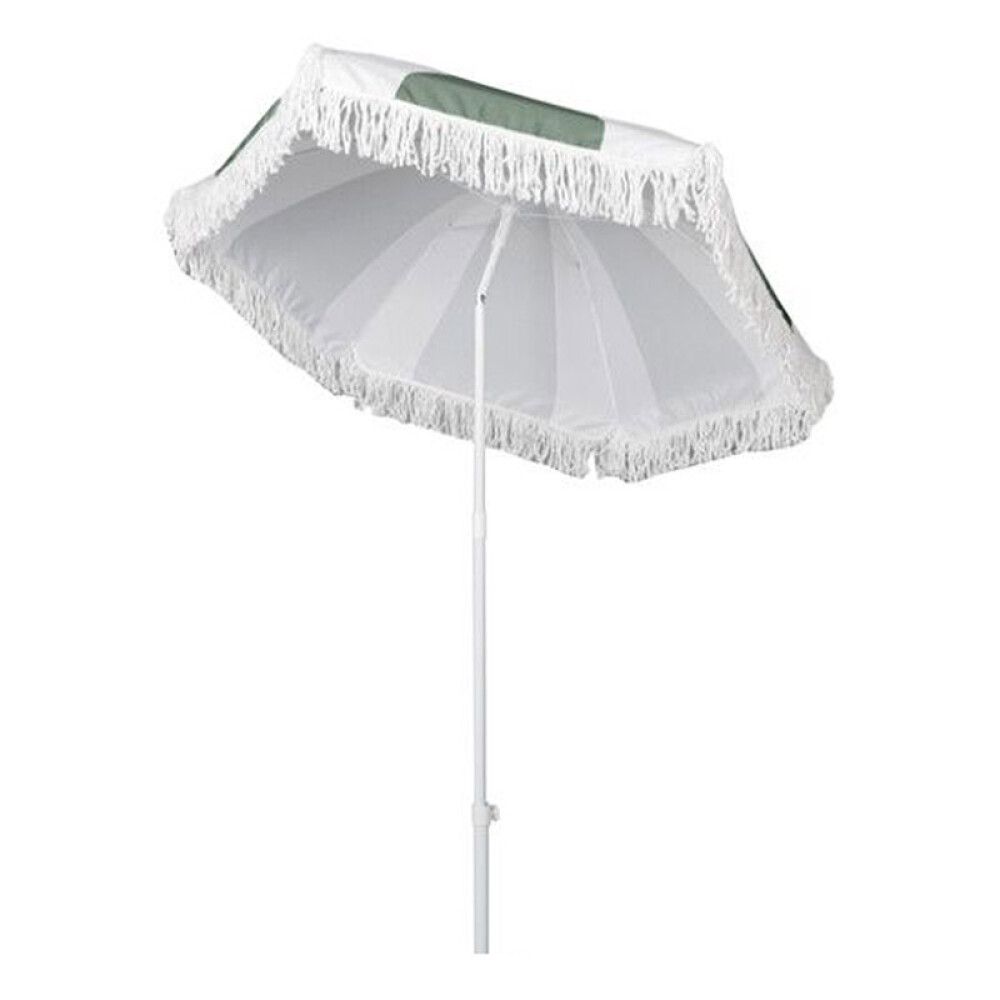 PARASOLL SUNFUN SANDÖ 140CM GRØNN/HVIT