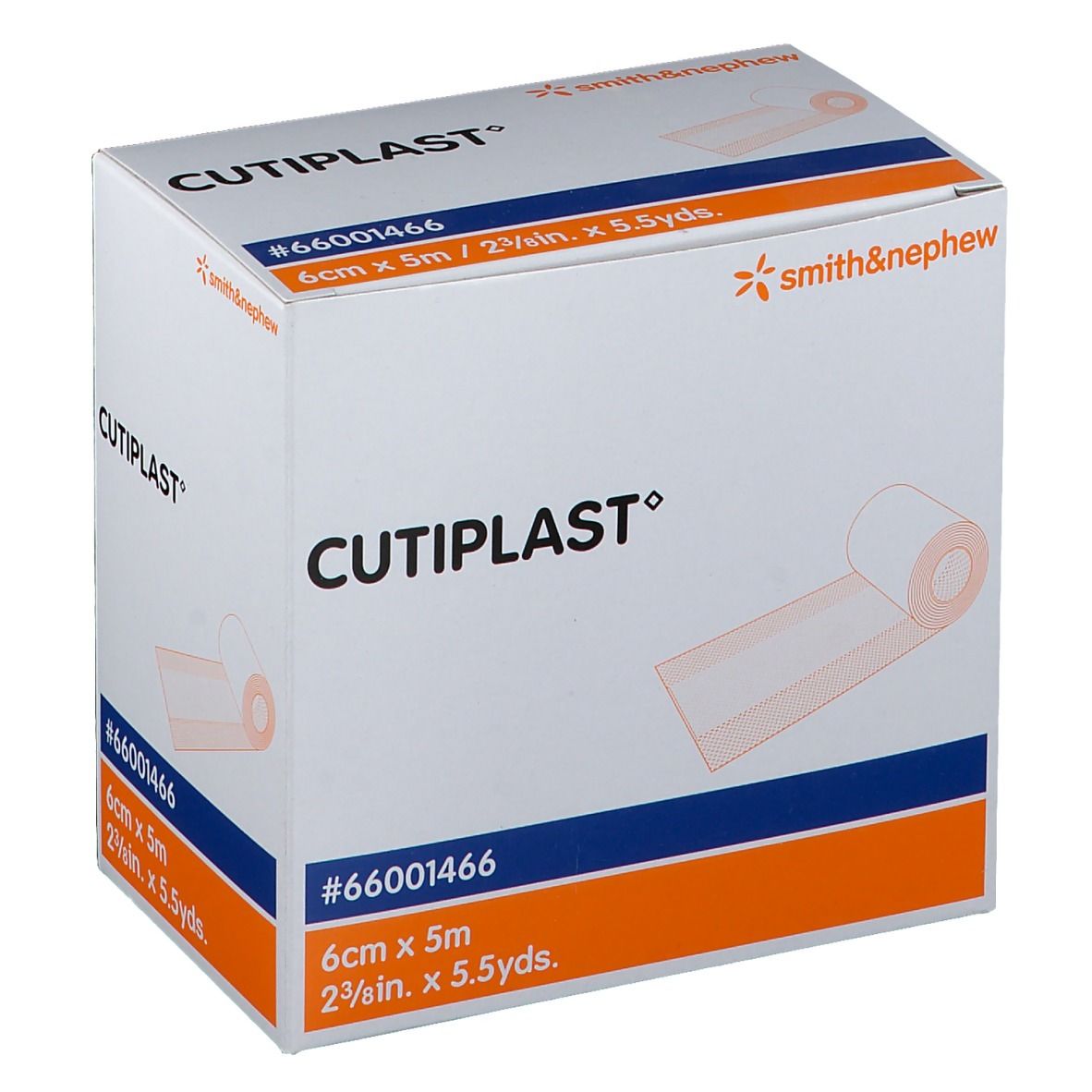 CUTIPLAST® Wundverband 5 m x 6 cm im Spender - unsteril