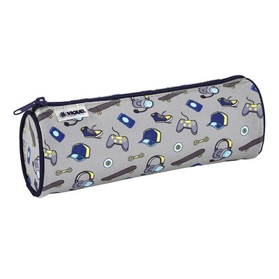 Trousse ronde Lifestyle - 1 compartiment - 2 modèles disponibles - Viquel