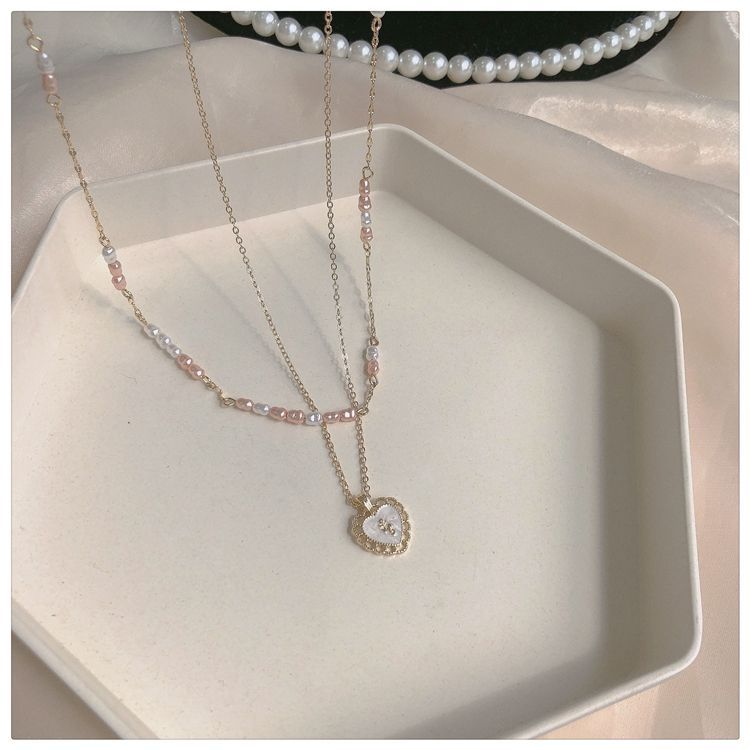 Studio Nana - Hartvormige hanger ketting