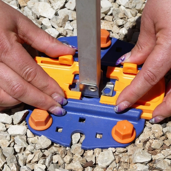 Fix&amp, Go Anker Platte - 1er Set