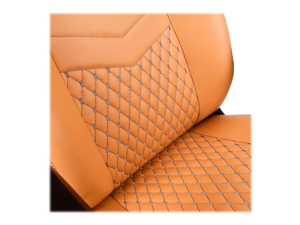 noblechairs ICON, Real Leather - Cognac / Black Gamer Stol - Brun / Sort - Læder - Op til 150 kg