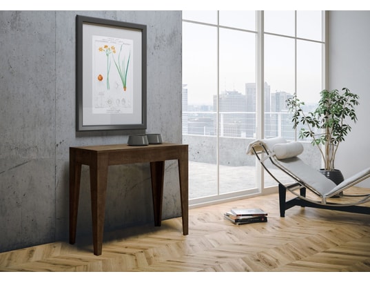 ITAMOBY - Console extensible isotta 90x42/198cm noyer