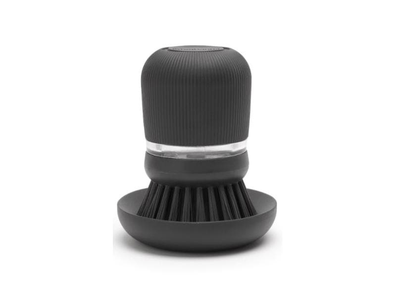 Brabantia Spülbürste mit Seifenspender Dunkelgrau Spülbürste mit integriertem Seifenspender Sink Side