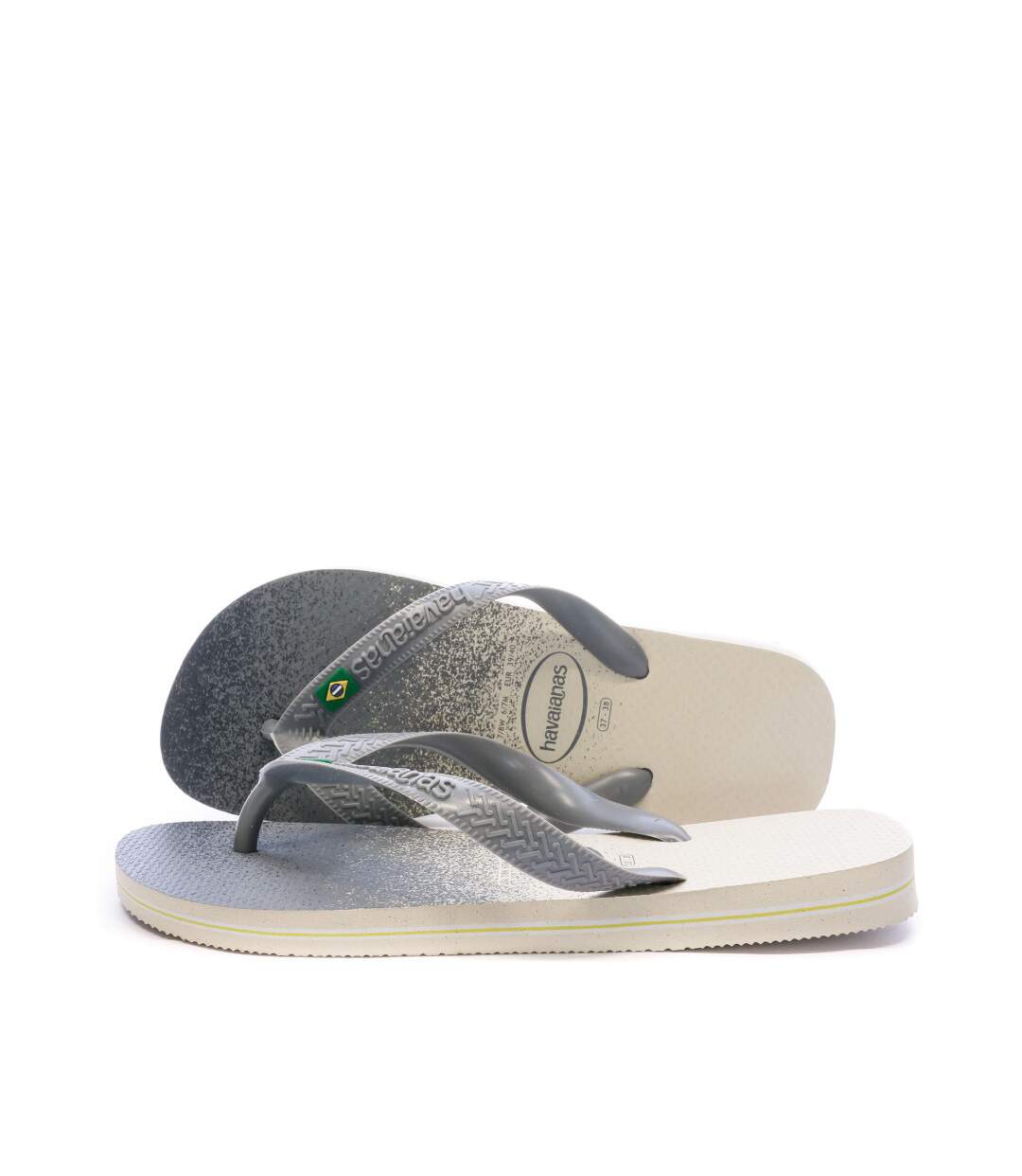 Tongs Beige/Grise Mixte Havaianas Brasil Fresh