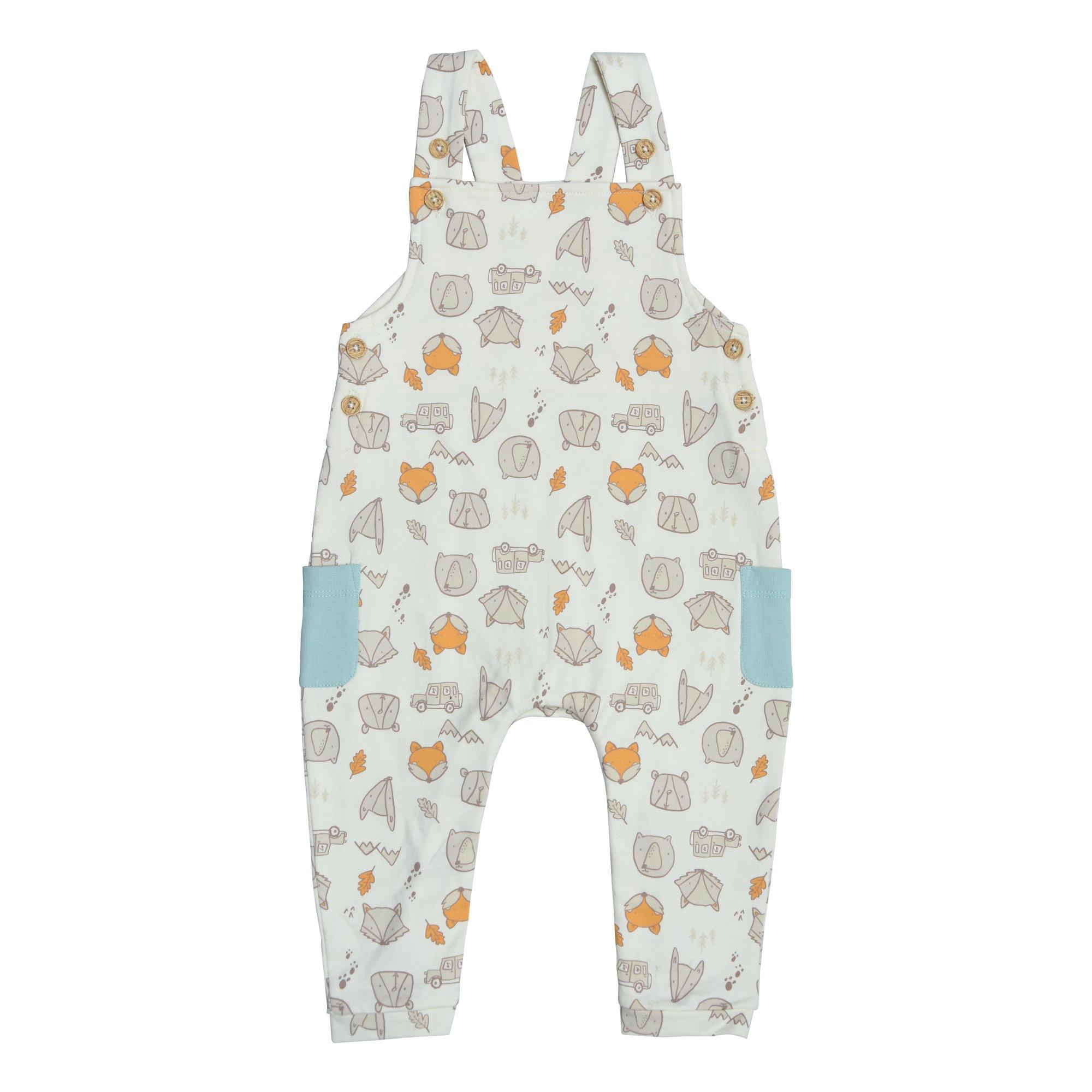 Hello World HW Animal Dungarees Infants