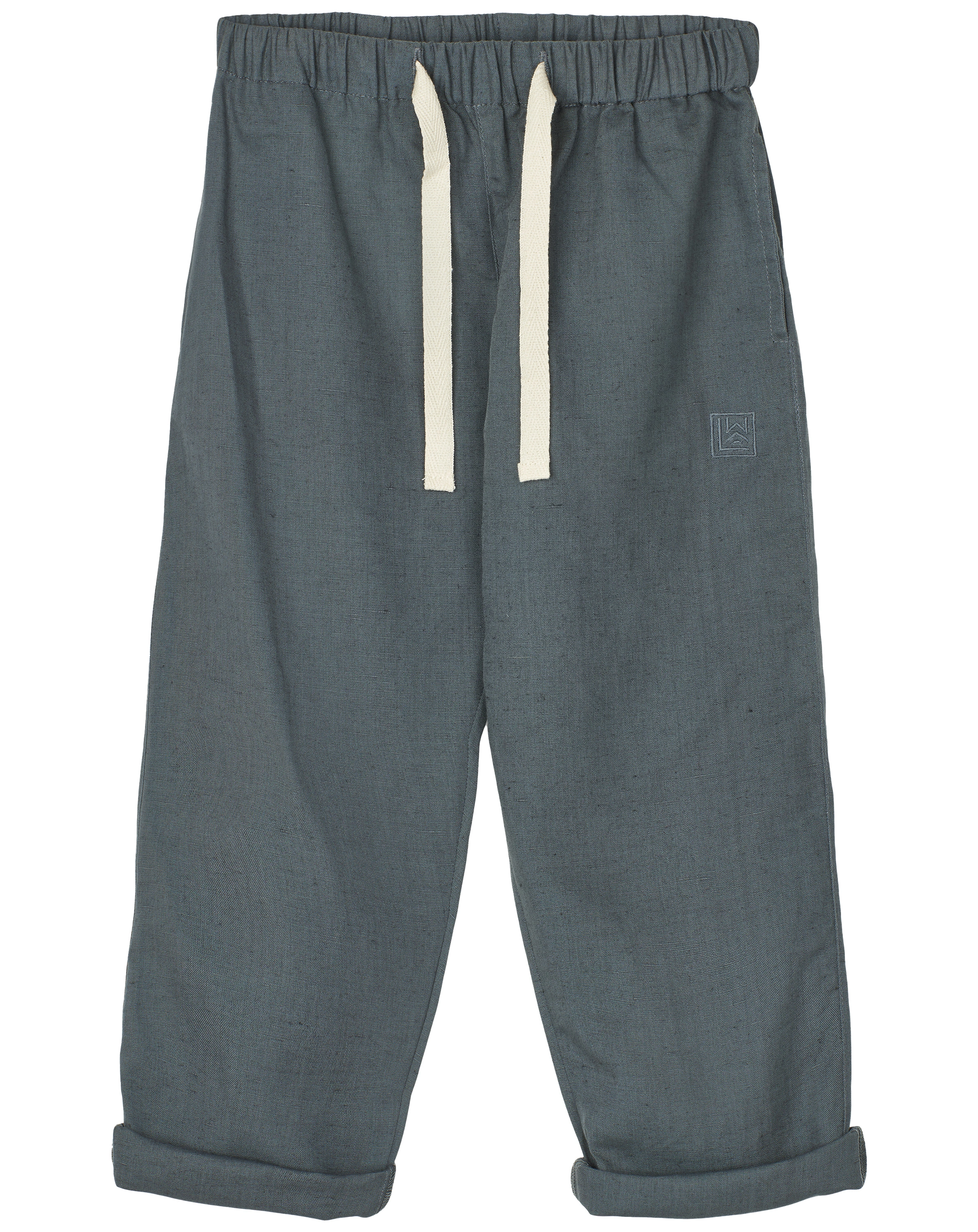 Hose ORLANDO mit Leinen in whale blue