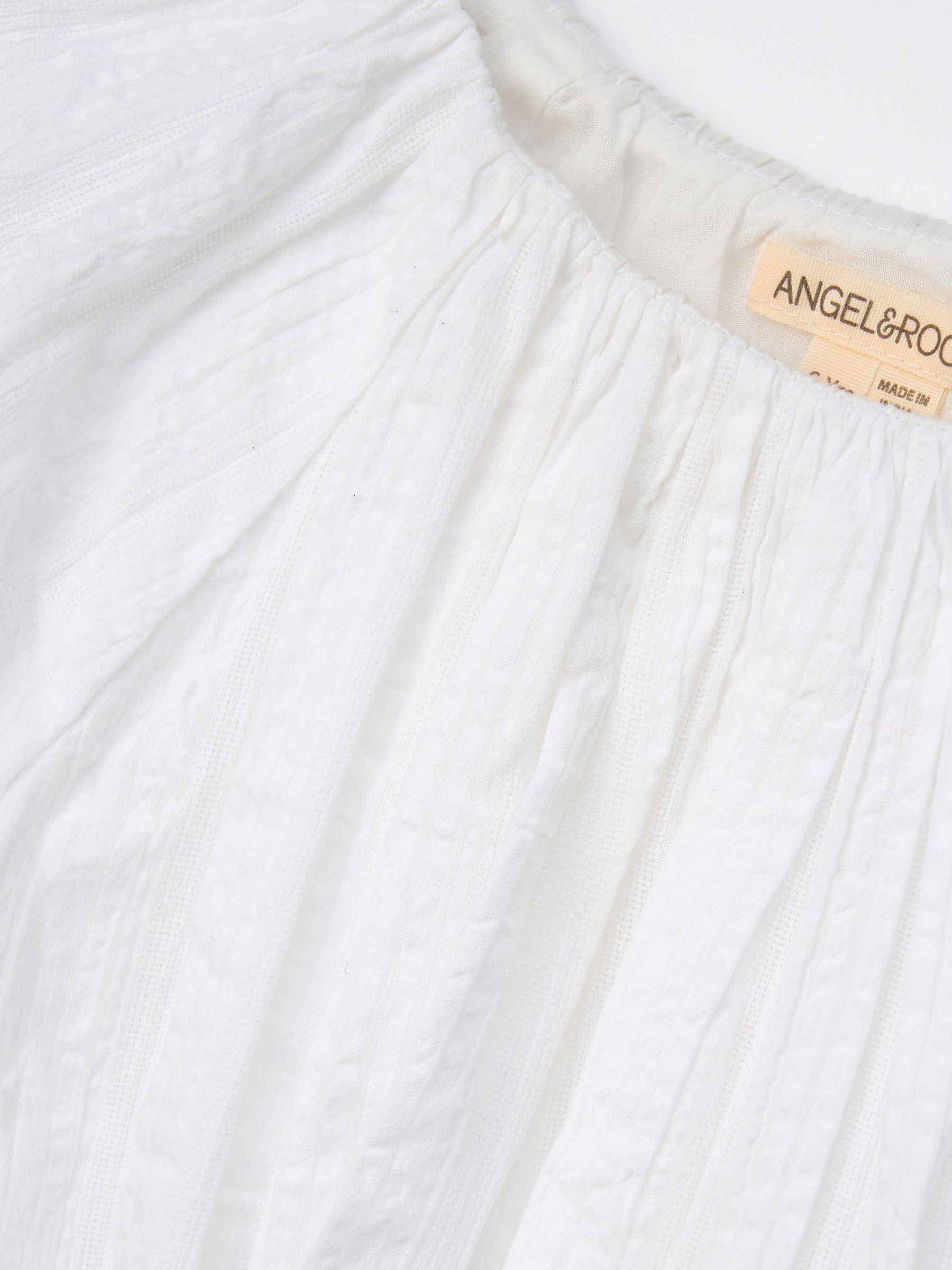 Angel & Rocket Bubble Hem Top met bubbels