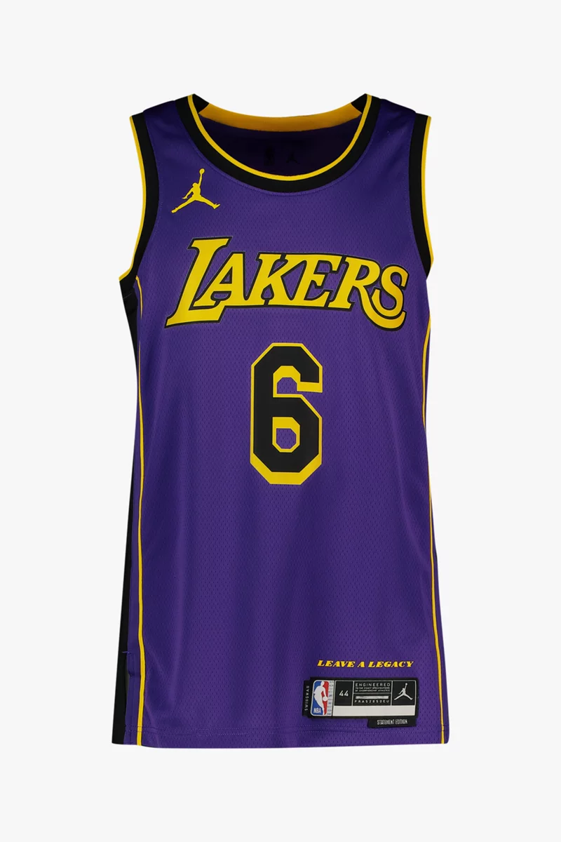 Nike Los Angeles Lakers LeBron James Herren Basketballtrikot