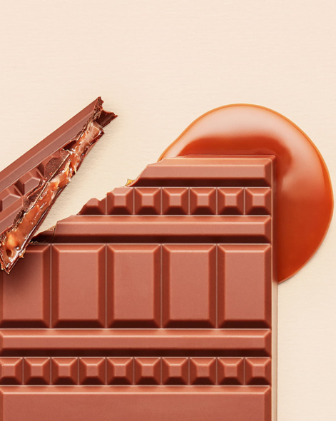 Tablette Fourrée Caramel Onctueux Chocolat au Lait 45% | Le Chocolat Alain Ducasse 120g