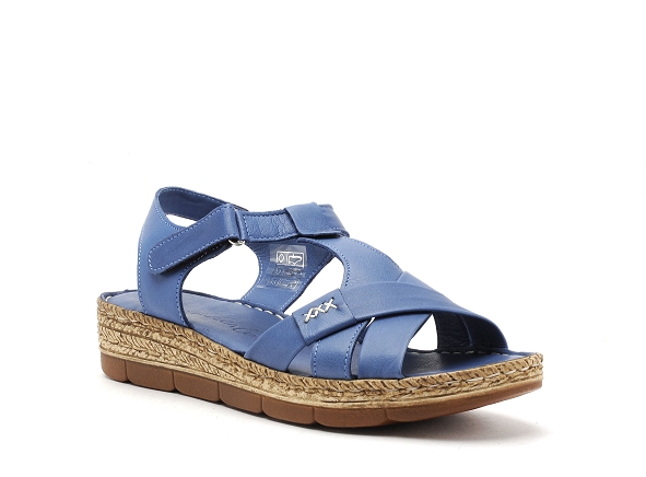 Andrea conti nu pieds plats femme 1889615 bleu