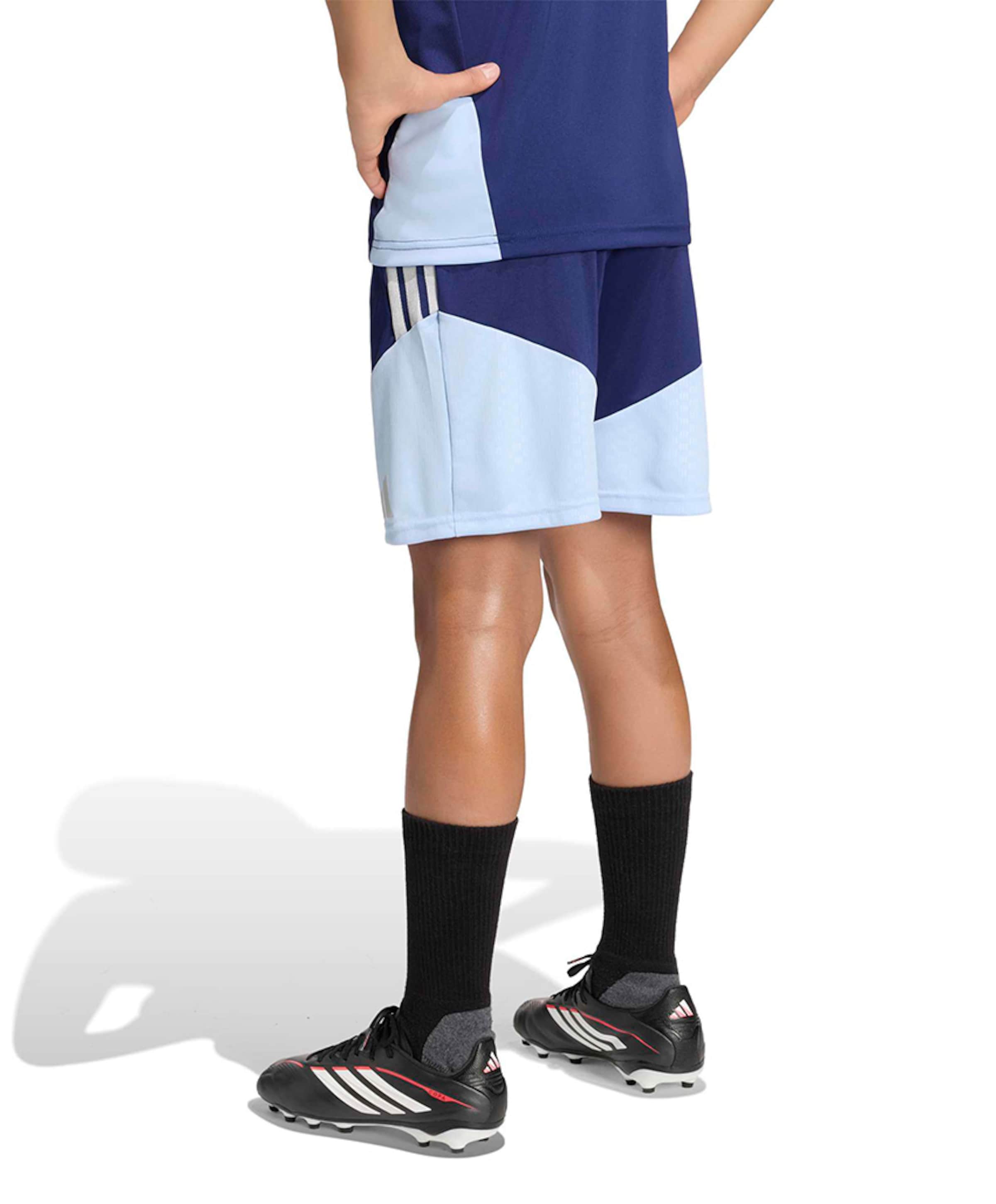 Adidas AJAX TR SHO Y jongens shorts blauw