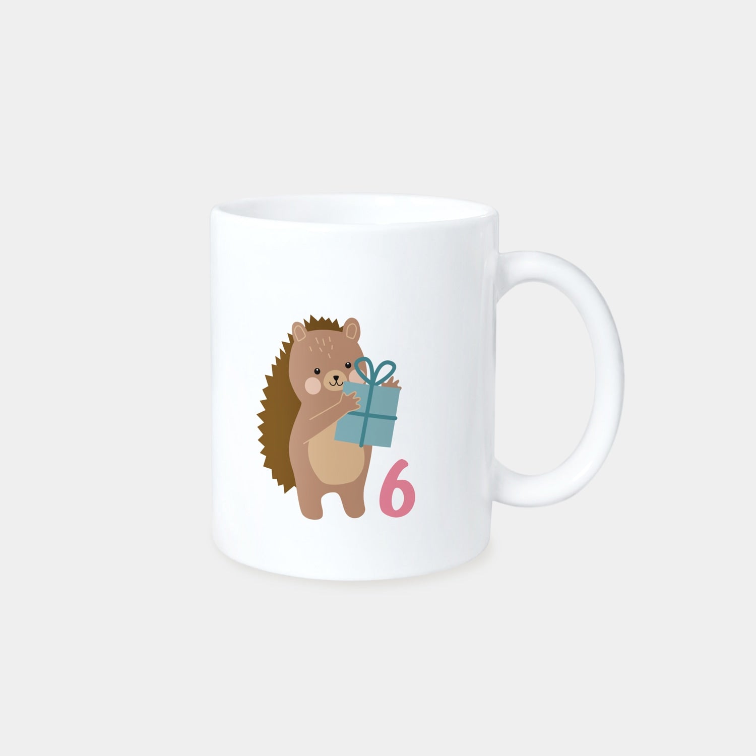 Tasse „Sechster Geburtstag