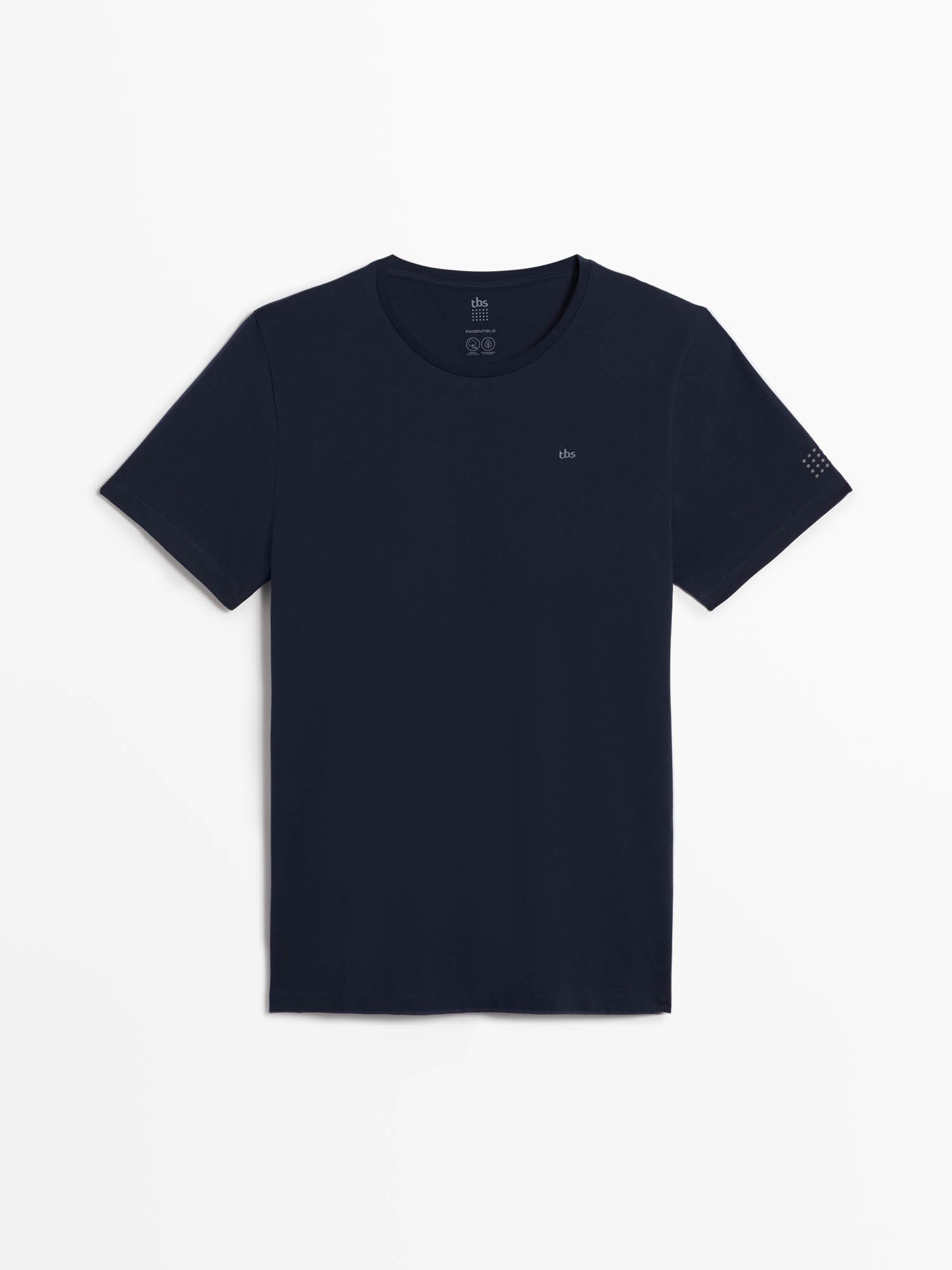 Tee Shirt Homme Coton Biologique Marine