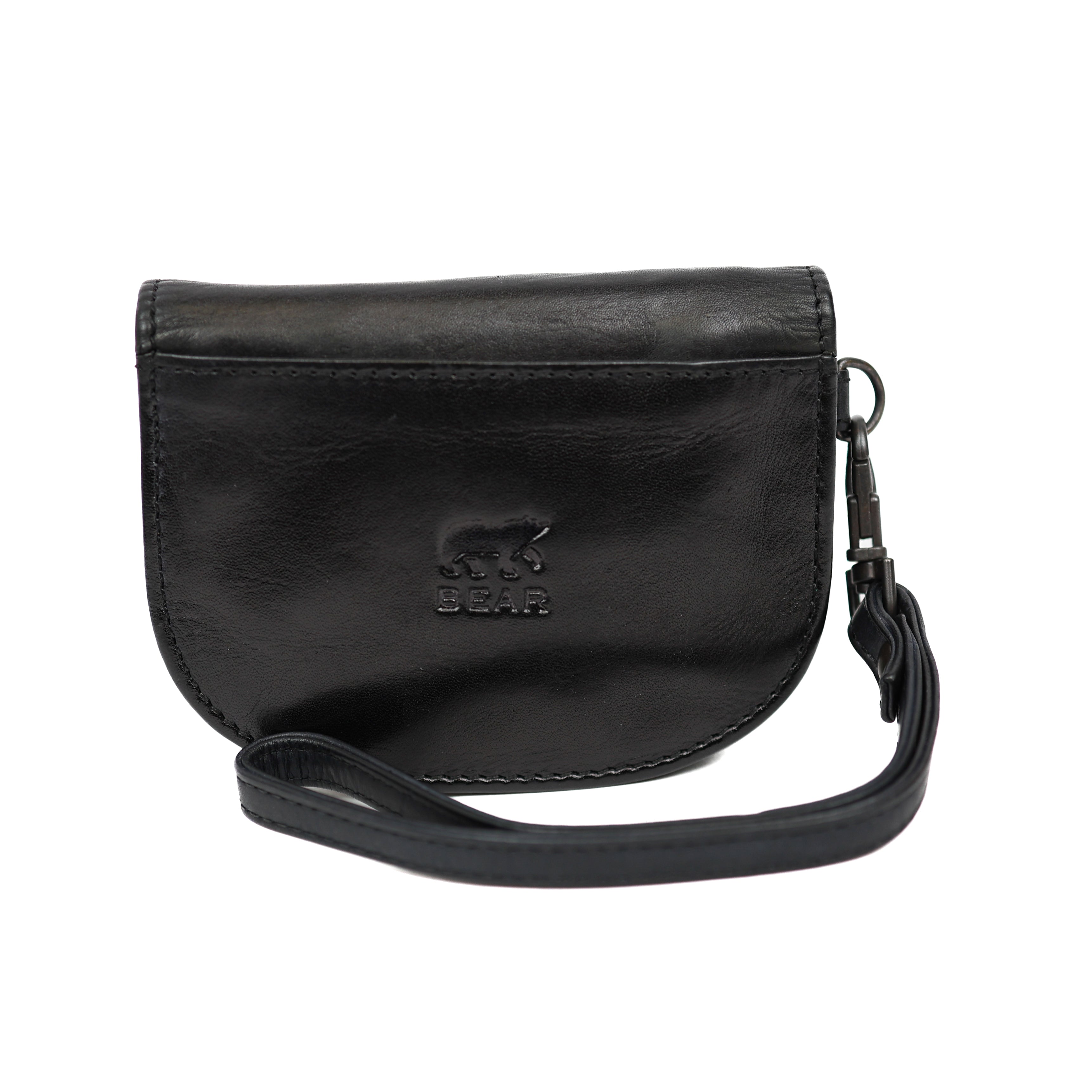 Portemonneetje met polsband 'Eva' zwart Black