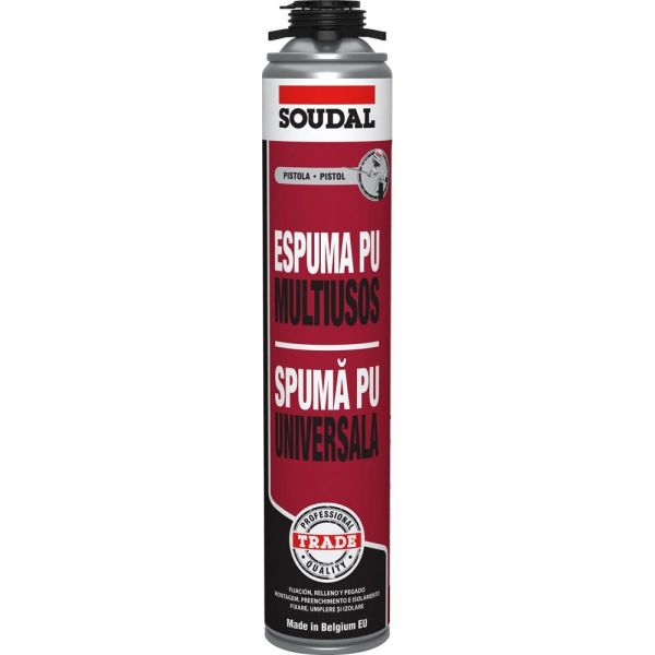 Soudal Espuma Poliuretano Multi-usos (pistola) 750 ml - 706929
