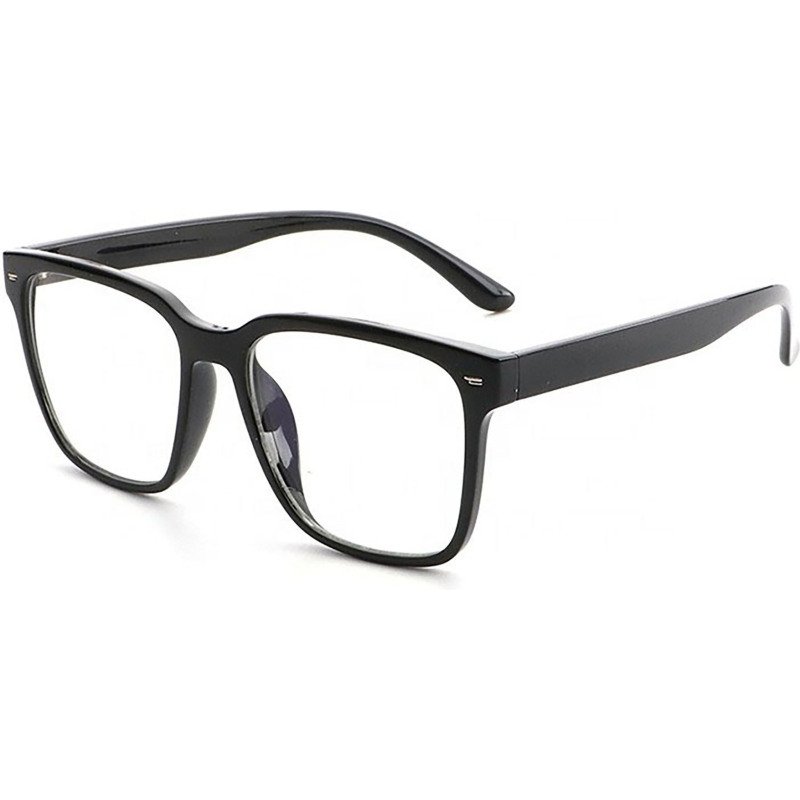 Lunettes homme anti lumière bleue, monture noire