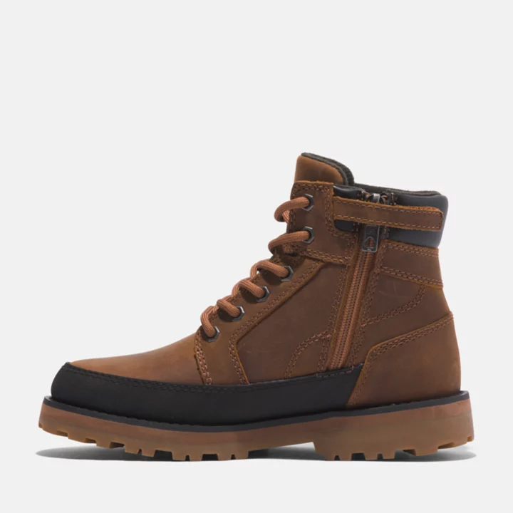 Bota infantil Courma Kid de 6 polegadas na cor marrom