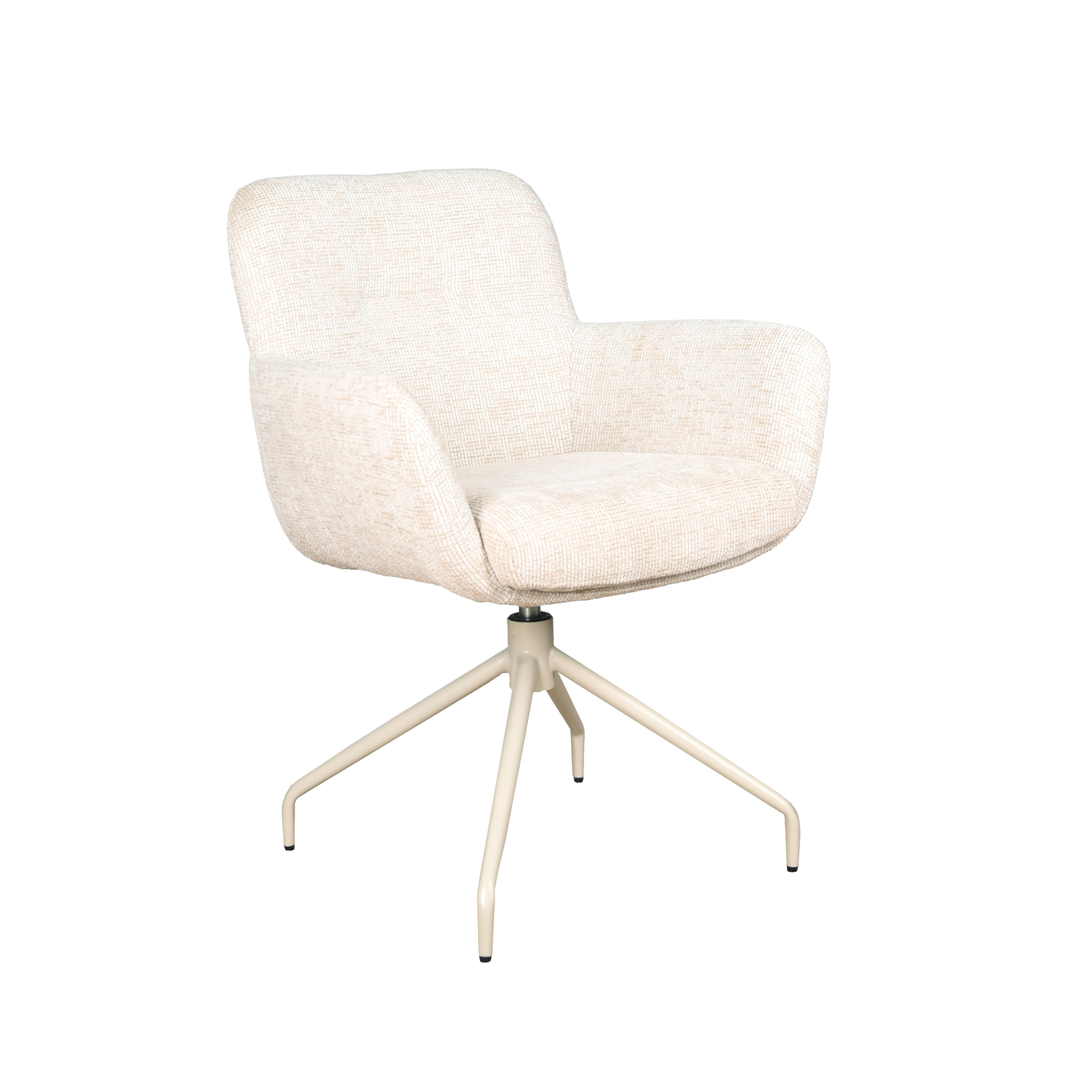 Eetkamerstoel Helsinki Be Fine Cream 11 Atlas 360 Beige