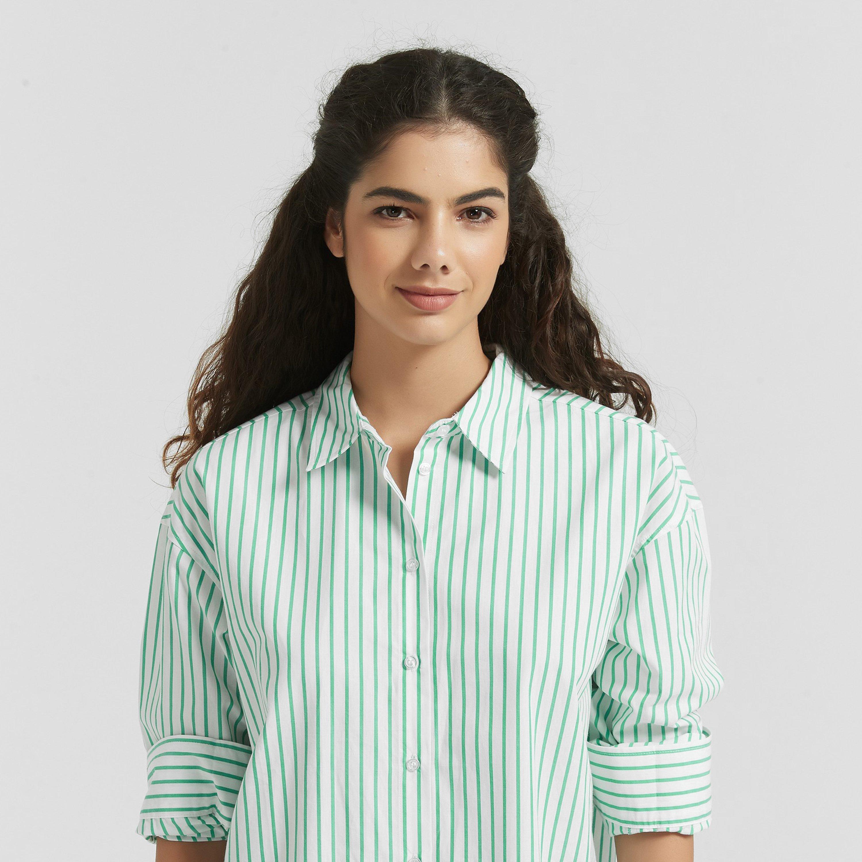 Be You Ladies Stripe Shirt
