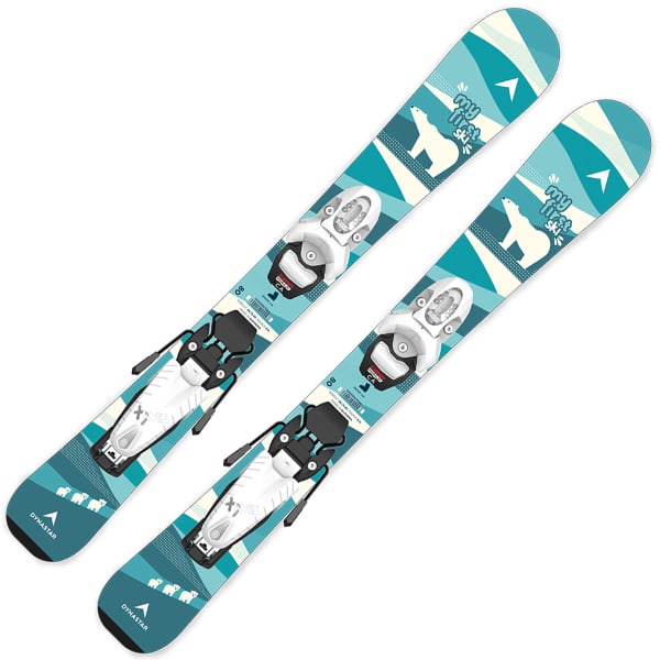 Pack ski DYNASTAR MY FIRST SKI + TEAM 4 GW B76 WHITE