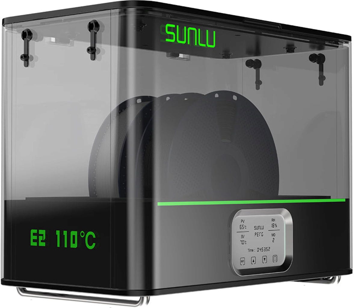 SUNLU  FilaDryer E2    Filament Trockenbox ideal für Engineering Materialien