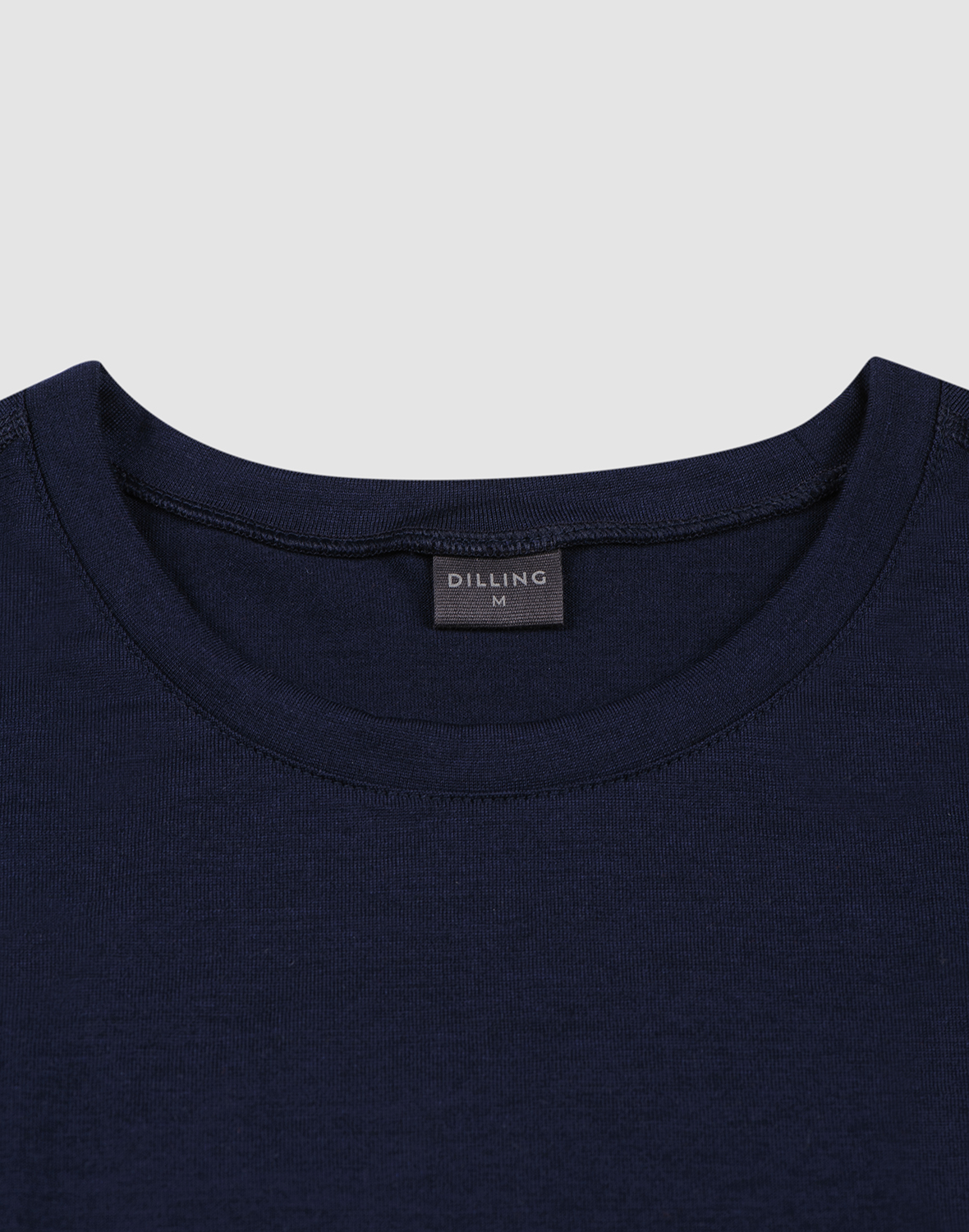 T-shirt van merinowol voor heren in Oranje