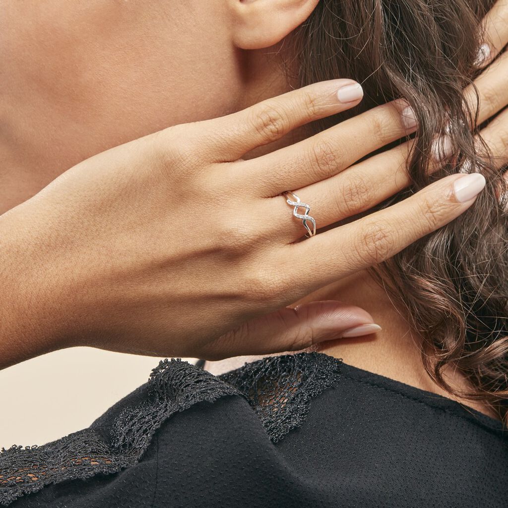 Bague Loula Or Blanc Diamant