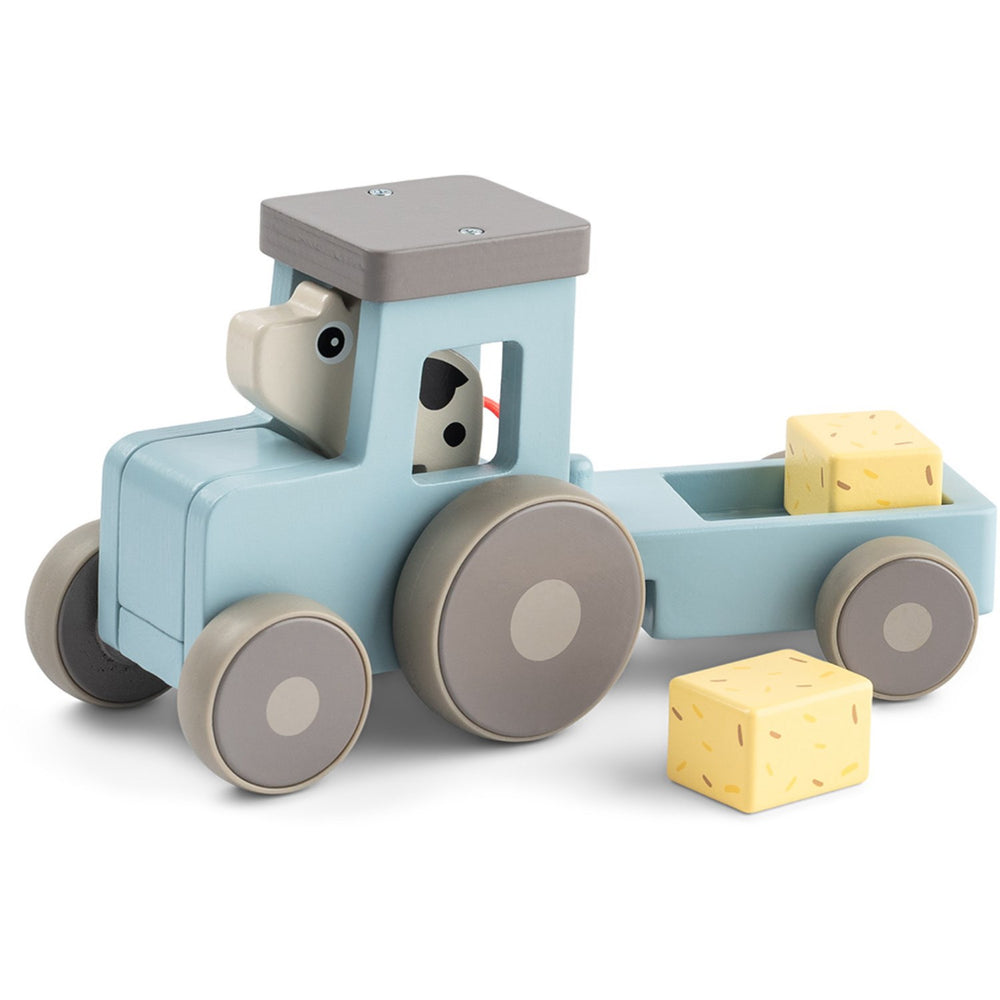 Køb DonebyDeer Blue Tiny Farm Traktor Dotti