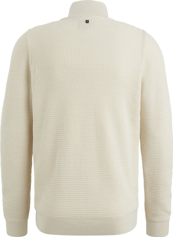 PME Legend Half Zip Collar Cotton Mouline Truien & Vesten Heren - Sweater - Hoodie - Vest- Zand