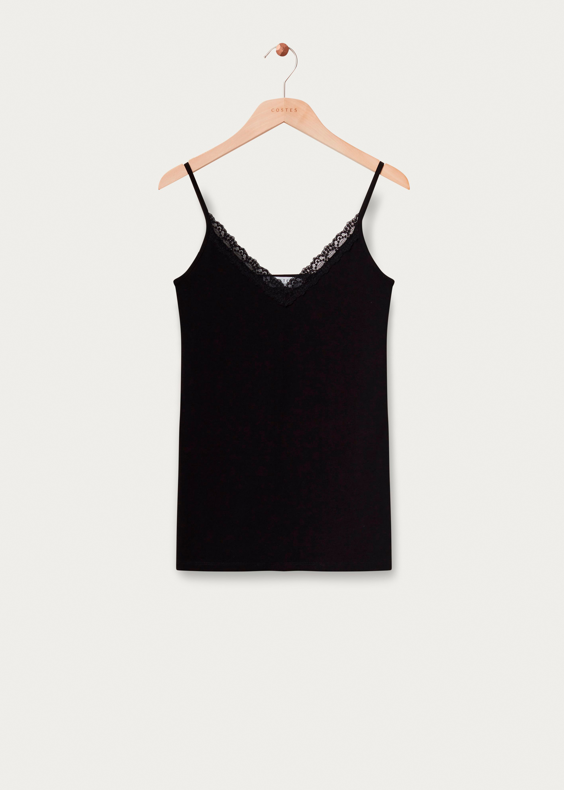 Singlet met kant