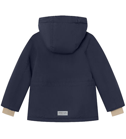 Mini A Ture Vinterjakke - Adyanko Fleece - Outer Space
