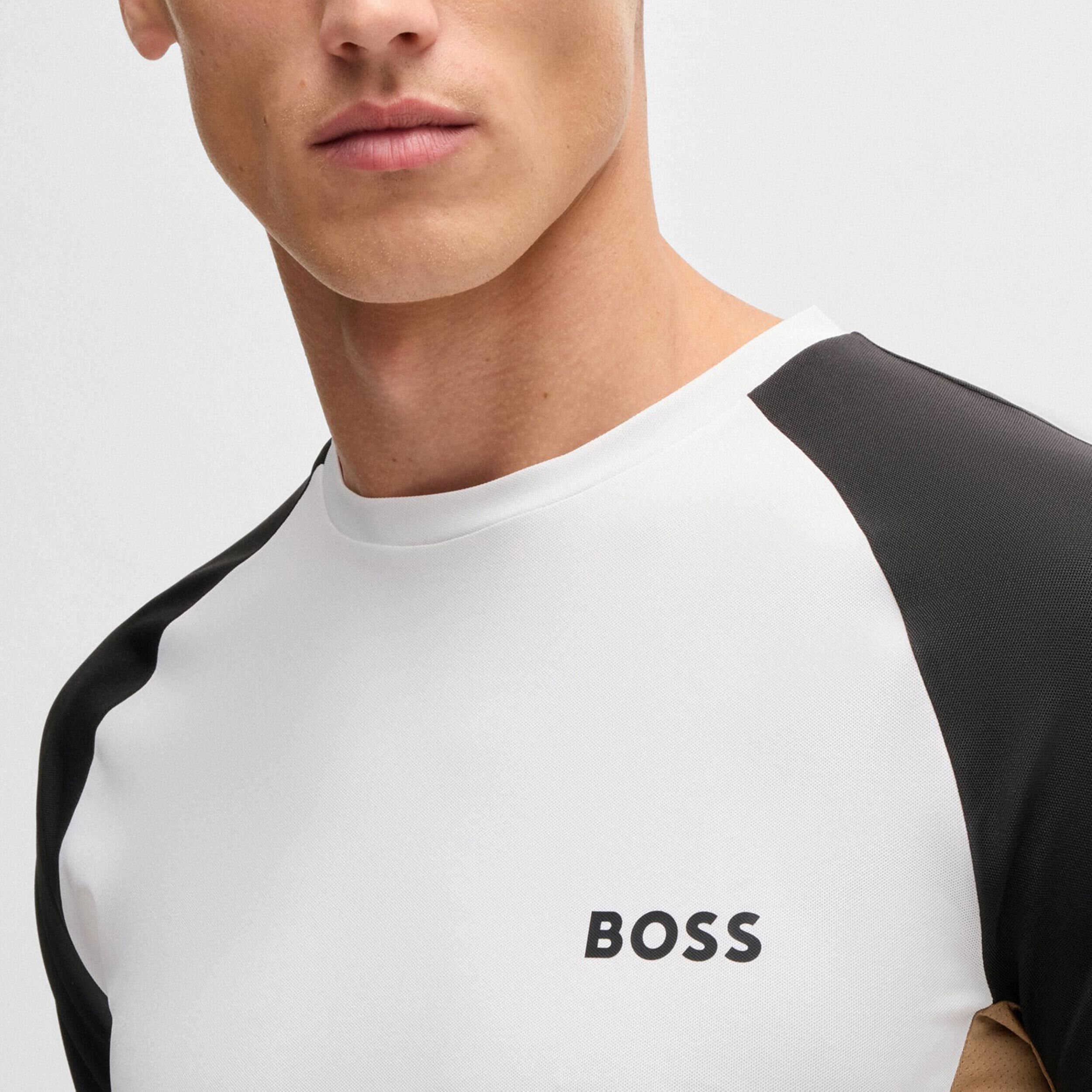 BOSS TOC Pique T-shirt Hommes - Blanc