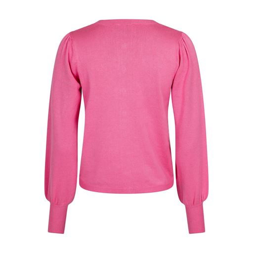 Neo Noir Rose Solid Cardigan, Pink, 36