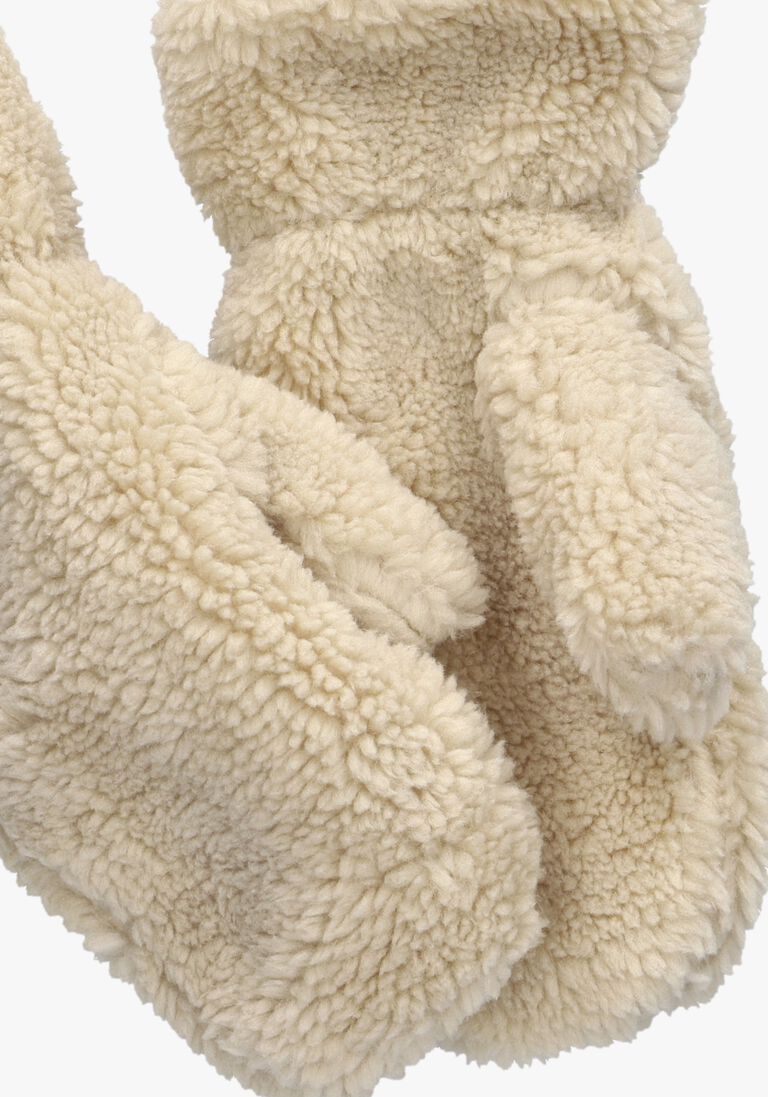 ANOTHER LABEL beige another label handschoenen lena fur gloves