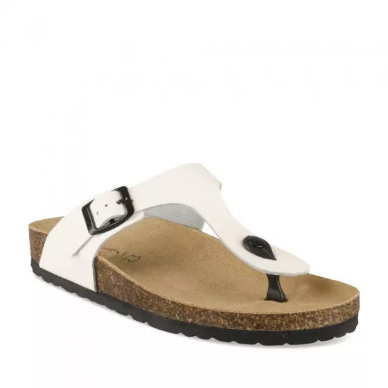 Tongs BLANC MEGIS CASUAL